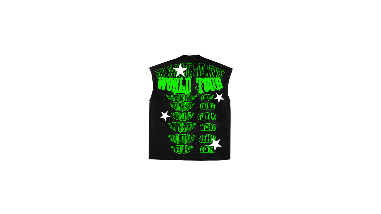 F.T.L.O.M WORLD TOUR SLEEVELESS TEES